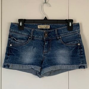 Paris Blues Cuffed Jean Shorts